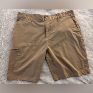 Panama Jack Chino Shorts Men's 40 Tan khaki Flat Front